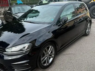 Usata VW Golf VII R-line 150 CV (110 kW) 2016 Nero Berlina