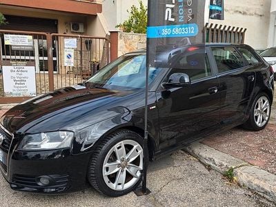 Usata Audi A3 Attraction 125 CV (91 kW) 2010 Nero Utilitaria