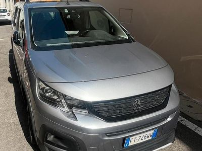 Usata Peugeot Rifter GT-line 131 CV (96 kW) 2019 Grigio Monovolume
