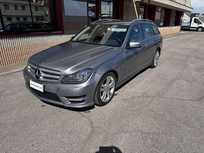 Usata Mercedes C250 Avantgarde 204 CV (150 kW) 2012 Grigio Station wagon