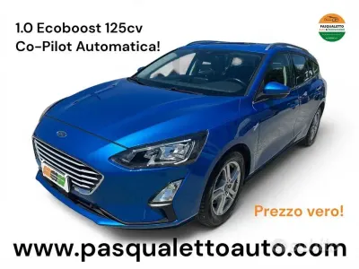 Usata Ford Focus Business Edition 125 CV (91 kW) 2021 Blu Station wagon