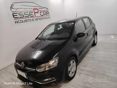 Usata VW Polo Comfortline 75 CV (55 kW) 2015 Nero Berlina