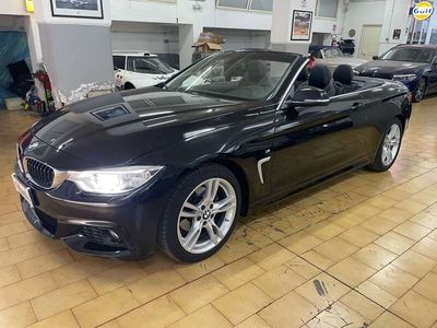 Usata BMW 420 Cabriolet M Sport 184 CV (135 kW) 2016 Nero Cabrio