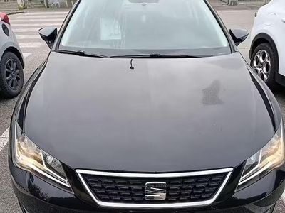 Usata Seat Leon 115 CV (84 kW) 2020 Nero Berlina