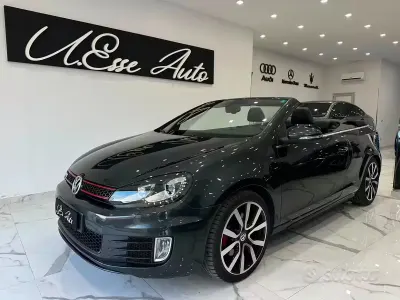 Usata VW Golf Cabriolet GTI 211 CV (155 kW) 2015 Grigio Cabrio