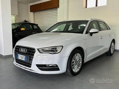 Usata Audi A3 Ambiente 104 CV (76 kW) 2014 Bianco Berlina