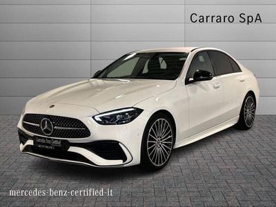 Usata Mercedes C220 Premium 200 CV (147 kW) 2022 Bianco Berlina