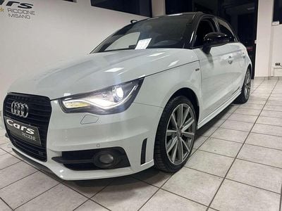 Usata Audi A1 Sportback S-Line 86 CV (63 kW) 2014 Bianco Utilitaria