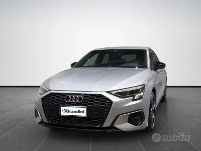 Usata Audi A3 S-Line 150 CV (110 kW) 2021 Grigio Berlina