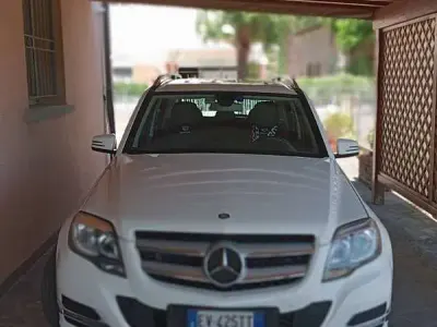 Usata Mercedes GLK200 143 CV (105 kW) 2014 Bianco SUV