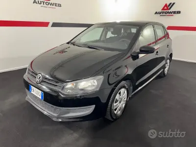 Usata VW Polo Comfortline 75 CV (55 kW) 2012 Nero Utilitaria