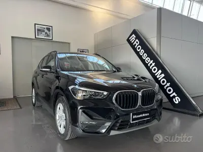 Usata BMW X1 Advantage 125 CV (91 kW) 2021 Nero SUV