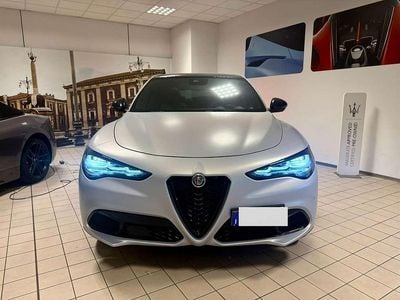Usata Alfa Romeo Stelvio Competizione 280 CV (205 kW) 2023 Grigio moon light opaco SUV
