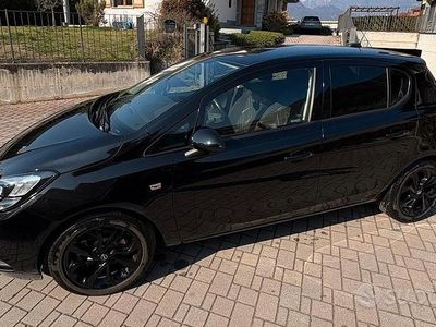 Usata Opel Corsa 75 CV (55 kW) 2018 Nero Utilitaria