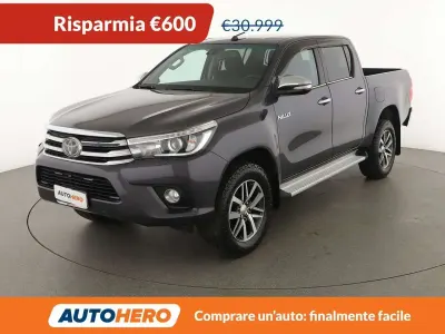 Usata Toyota HiLux Executive 150 CV (110 kW) 2017 Grigio Pick-up