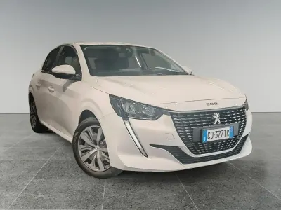 Usata Peugeot 208 Active 75 CV (55 kW) 2020 Bianco Utilitaria