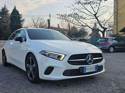 Usata Mercedes A180 116 CV (85 kW) 2019 Bianco Berlina