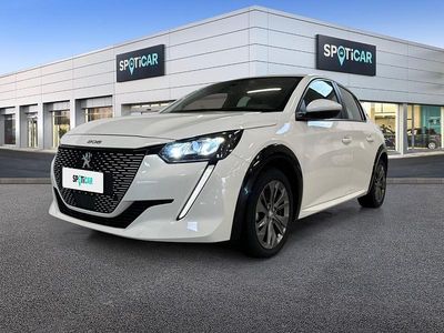 Usata Peugeot e-208 Active 100 kW (136 CV) 2021 Bianco Utilitaria