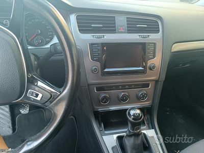 Usata VW Golf VII 90 CV (66 kW) 2013 Bianco Berlina