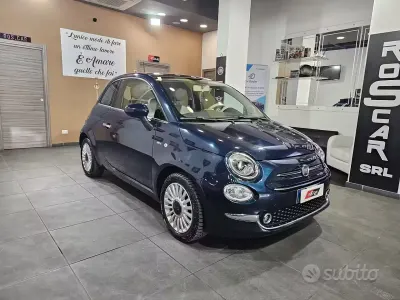 Usata Fiat 500 Lounge 69 CV (50 kW) 2017 Bluazzurro Berlina
