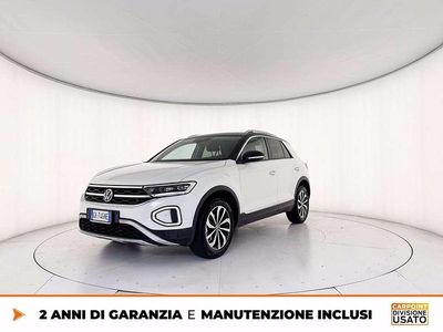 Usata VW T-Roc Style 110 CV (80 kW) 2022 Bianco SUV