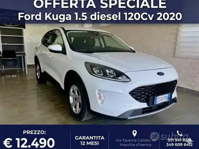 Usata Ford Kuga Titanium 120 CV (88 kW) 2020 Bianco SUV