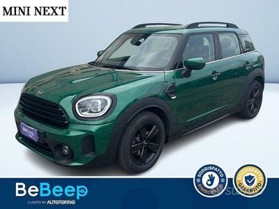 Usata Mini One D Countryman Hype 116 CV (85 kW) 2020 Verde metallizzato SUV