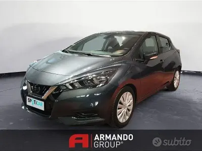 Usata Nissan Micra Acenta 92 CV (67 kW) 2021 Grigio Utilitaria