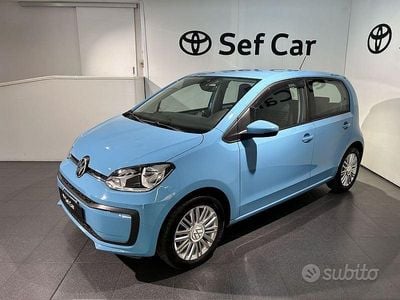 Usata VW up! Move 65 CV (47 kW) 2022 Blu Utilitaria