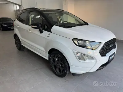 Usata Ford Ecosport ST-Line 100 CV (73 kW) 2019 Bianco SUV