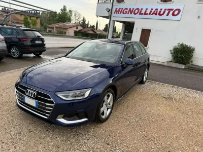 Usata Audi A4 Advanced 204 CV (150 kW) 2021 Blu Station wagon
