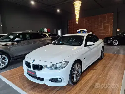 Usata BMW 420 Coupé M Sport 184 CV (135 kW) 2014 Bianco Coupé