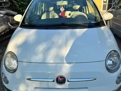 Usata Fiat 500 Lounge 69 CV (50 kW) 2013 Bianco Utilitaria