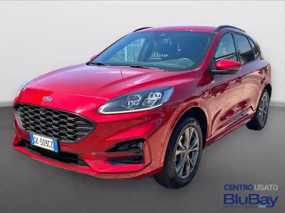 Usado Ford Kuga ST-Line X 225 CV (165 kW) 2022 Rojo SUV