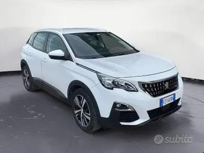 Usata Peugeot 3008 Business-Line 131 CV (96 kW) 2019 Bianco SUV