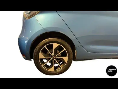 Usata Renault Zoe Intens 80 kW (109 CV) 2018 Blu chiaro Utilitaria