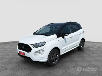Usata Ford Ecosport ST-Line 99 CV (72 kW) 2019 Frozen white SUV