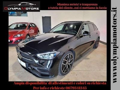 Usata Mercedes C220 Premium 200 CV (147 kW) 2023 Nero Station wagon