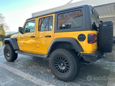 usata Jeep Wrangler sahara 35