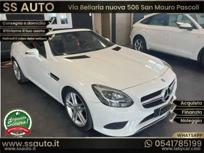 Usata Mercedes SLC250 AMG line 204 CV (150 kW) 2017 Bianco Cabrio