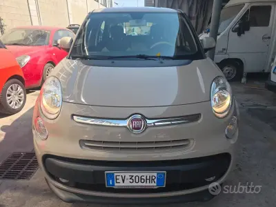 Usata Fiat 500L Pop Star 80 CV (58 kW) 2014 Beige Monovolume