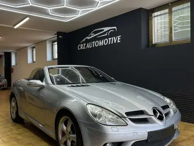 Usata Mercedes SLK350 AMG 272 CV (200 kW) 2007 Argento Cabrio