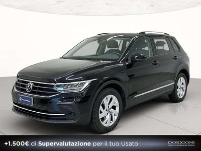 Usata VW Tiguan Life 150 CV (110 kW) 2021 Deep black perlato SUV