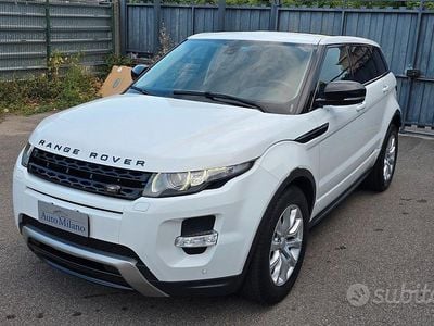 Usata Land Rover Range Rover evoque Dynamic 150 CV (110 kW) 2013 Bianco SUV
