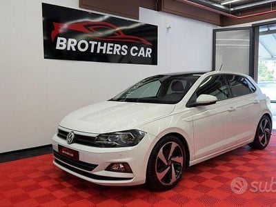Usata VW Polo 95 CV (69 kW) 2018 Bianco Utilitaria