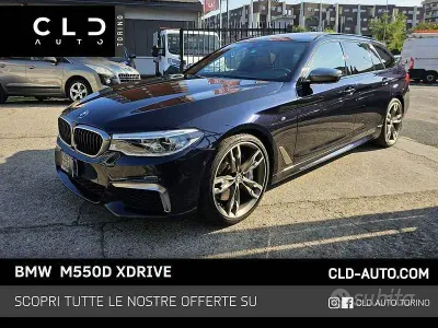 Usata BMW M550 400 CV (294 kW) 2019 Nero Station wagon