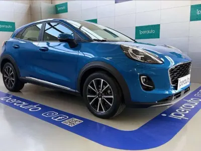 Begagnad Ford Puma Titanium 125 HK (91 kW) 2022 Blå SUV