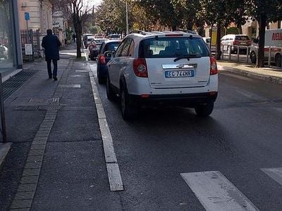 Usata Chevrolet Captiva 163 CV (119 kW) 2011 Bianco SUV