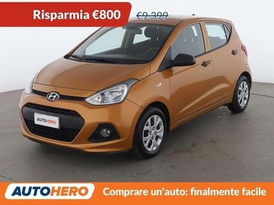 Usata Hyundai i10 Classic 67 CV (49 kW) 2016 Arancio Utilitaria