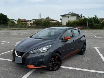 Usata Nissan Micra Acenta 71 CV (52 kW) 2017 Grigio Utilitaria